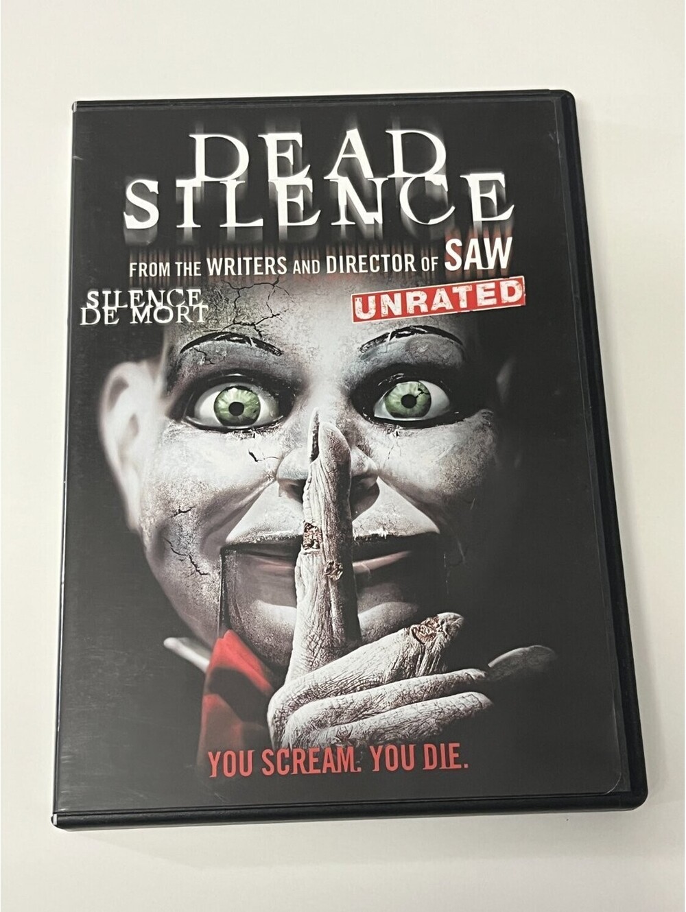 James Wan Dead Silence DVD 2007 Unrated Widescreen Edition